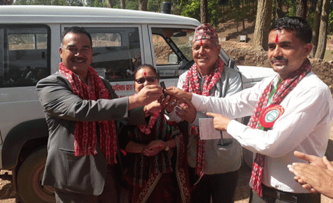 बिकटमा प्रसुति सेवा, वडा नं. १९ लाई एम्बुलेन्स